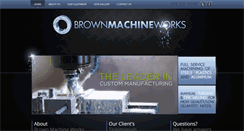 Desktop Screenshot of brownmachine.com